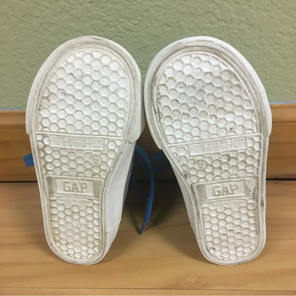 Kids GAP Blue High Top Sneakers 9 - Picture 12 of 12